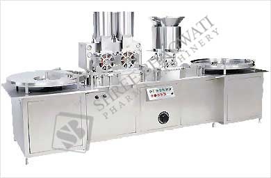 Automatic High Speed Injectable Powder Filling With Rubber Stoppering Machine