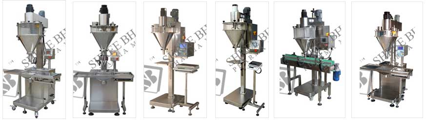 Semi Automatic Single Head Auger Type Powder Filling Machine SBAF – 40 GMP Model