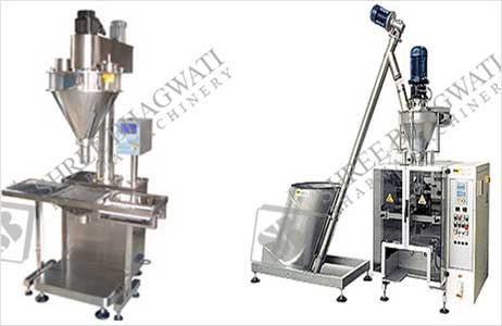 Automatic Vertical Form, Fill & Seal Powder Packing Machine (Auger Type)